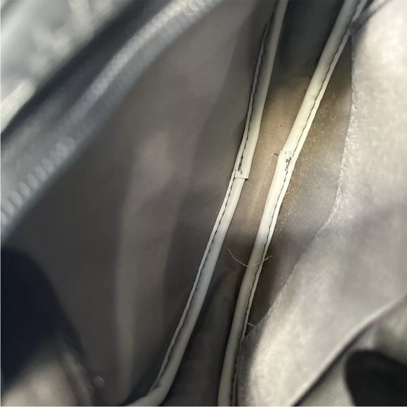 Christian Dior Crossbody Bag Shoulder Bag Black Gold Strap - Picture 11 of 12